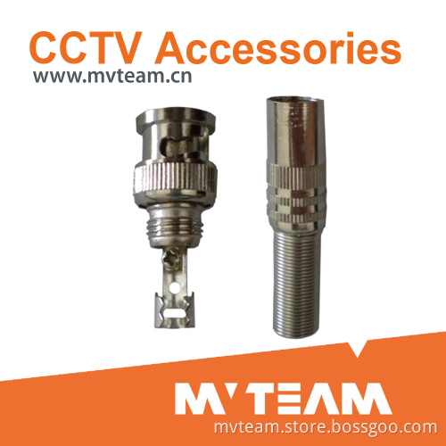 BNC Connector to Rg59 for CCTV Accessory